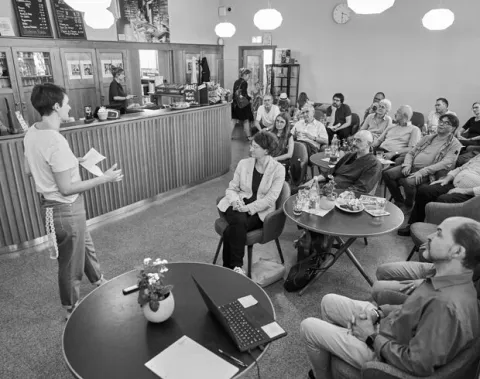 Auftaktveranstaltung in der Zentral- und Hochschulbibliothek Luzern, 1.9.2023.