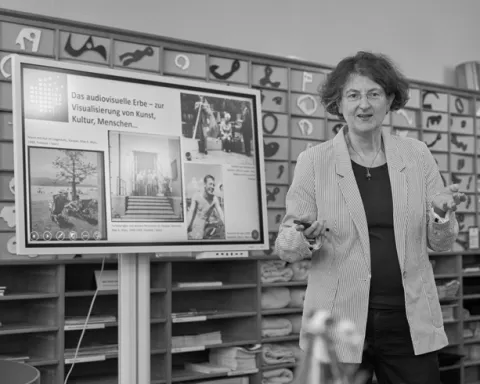 Auftaktveranstaltung in der Zentral- und Hochschulbibliothek Luzern, 1.9.2023.
