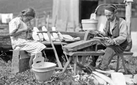 Handwerk auf Bauernhof