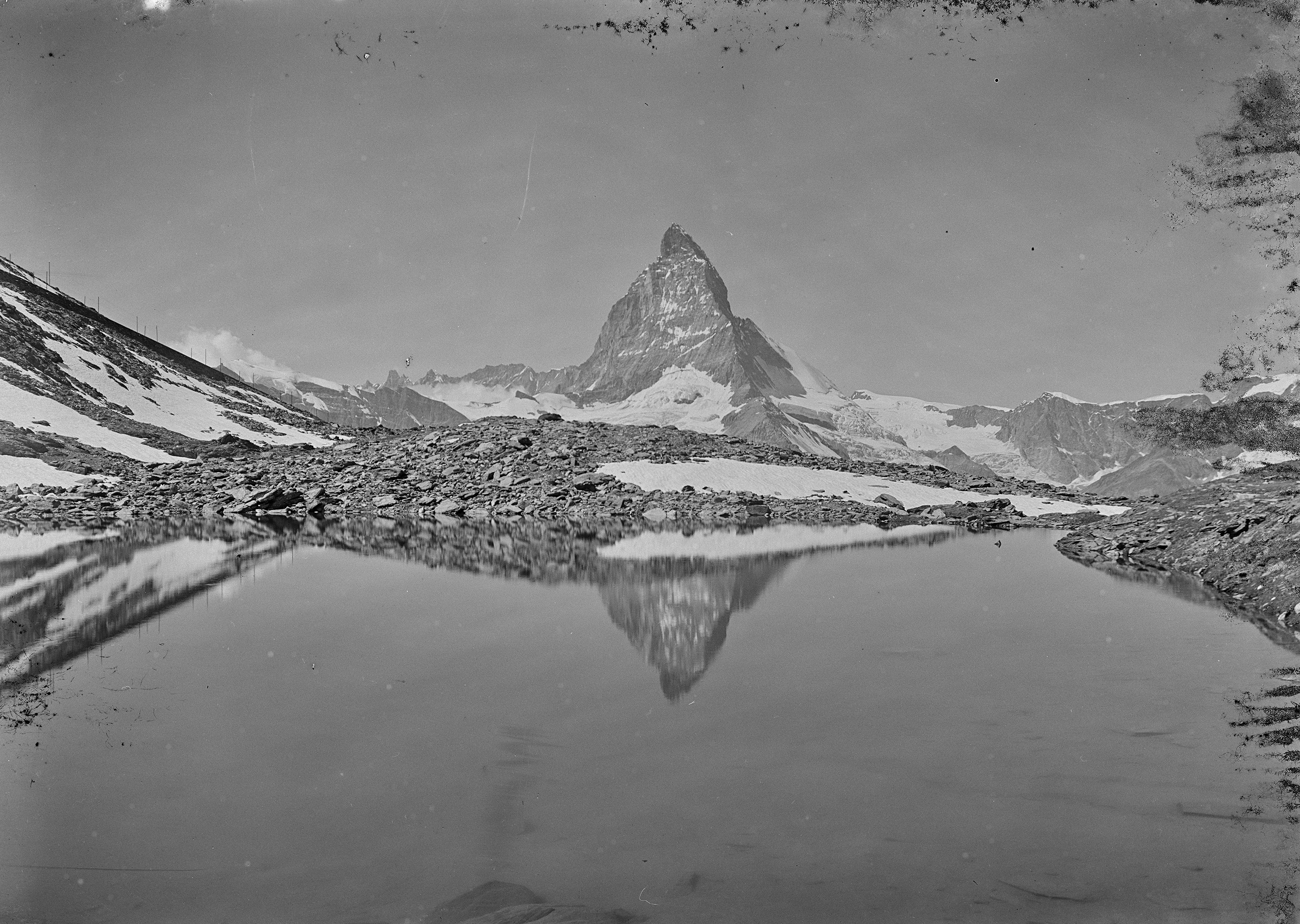 Vue de la montagne du Cervin