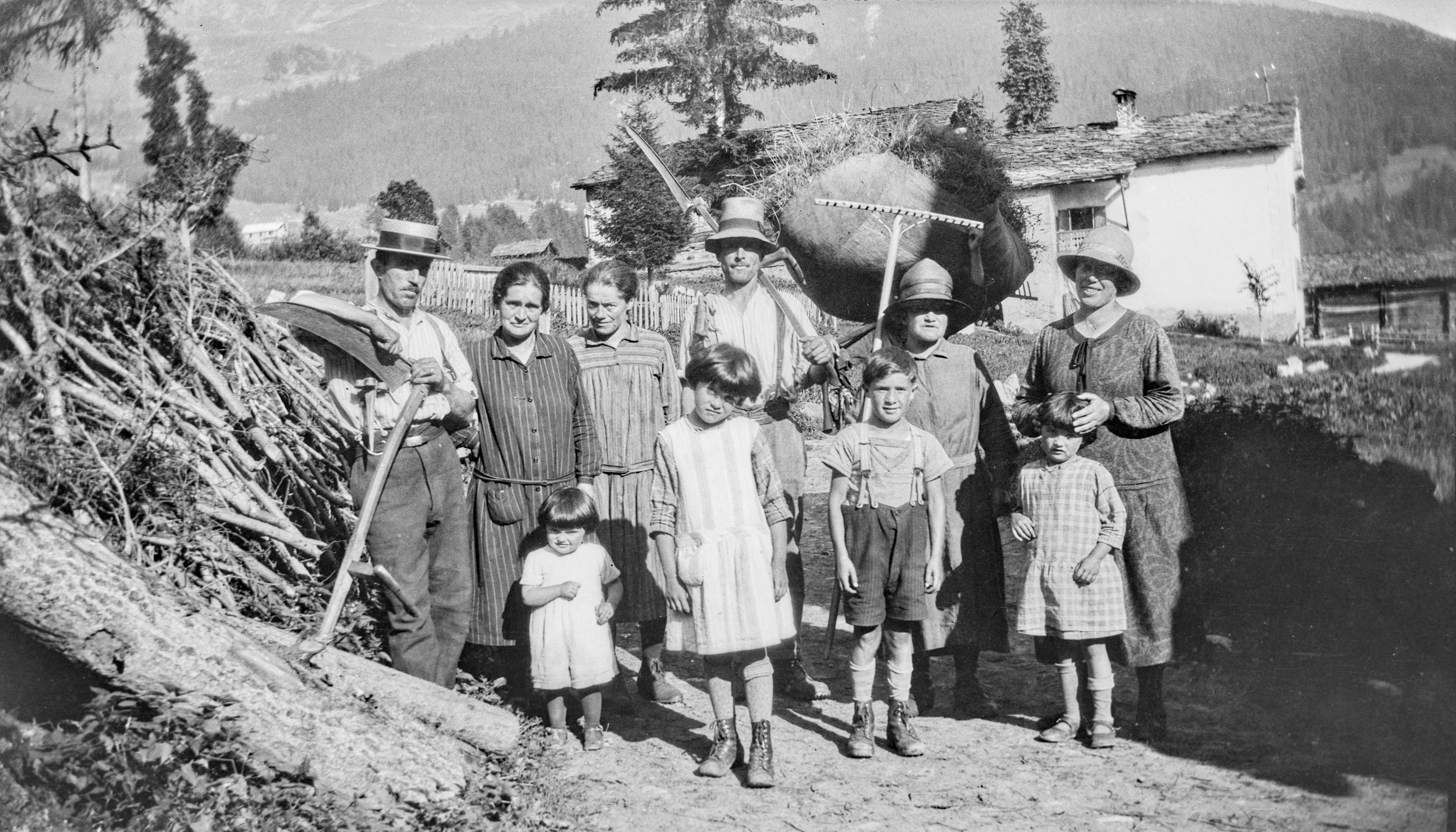 Bauernfamilie