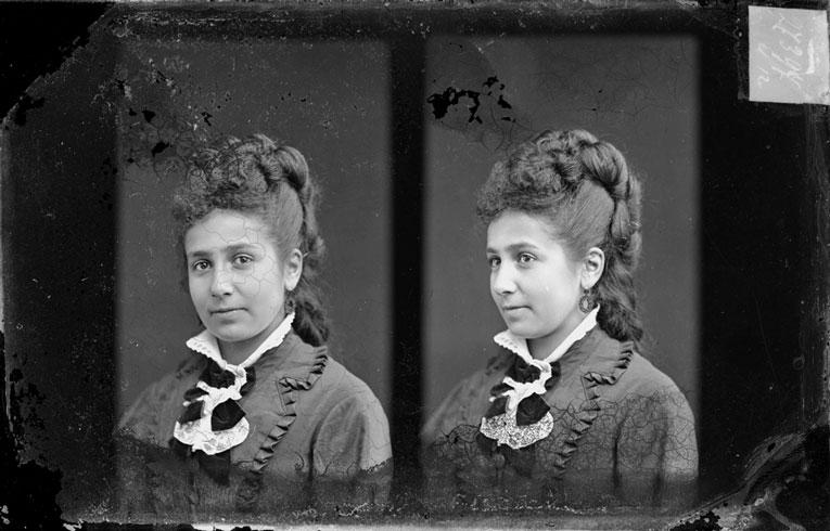 Portrait, ca. 1860-1880. Fotograf: Louis Colin.