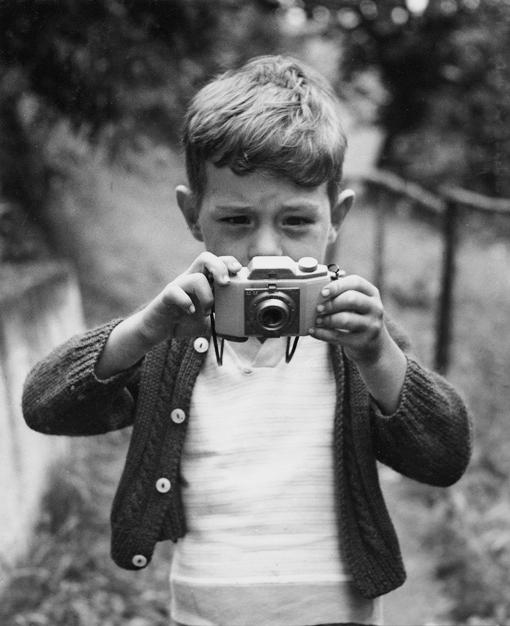 Fabrizio Mauri con la macchina fotografica,