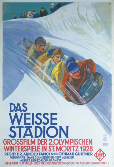 Plakat Das weisse Stadion