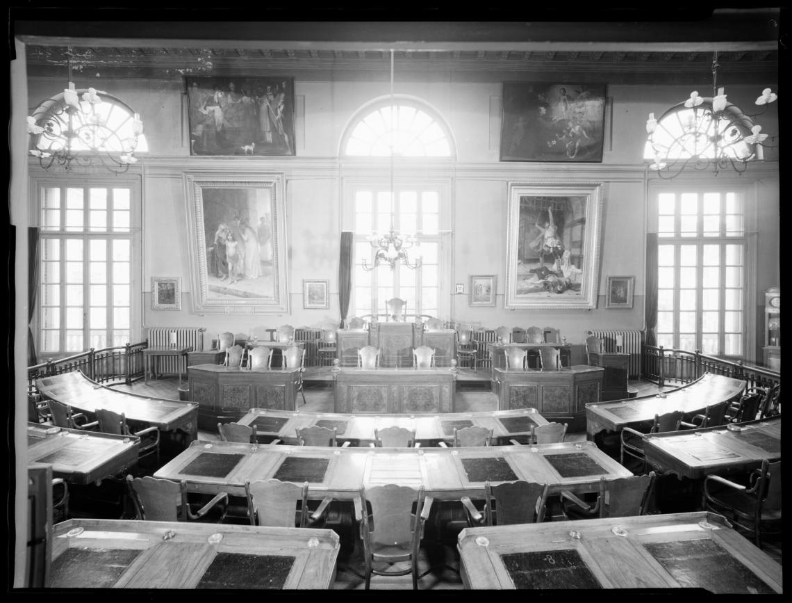 Sitzungszimmer des Stadtrats von Lugano