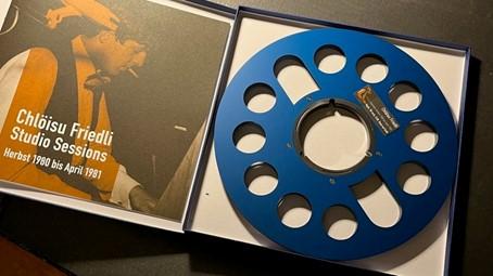 Analoge Bandkopie der Originalbänder von Chlöisu Friedlis letzten Studio-Aufnahmen 1980/1981