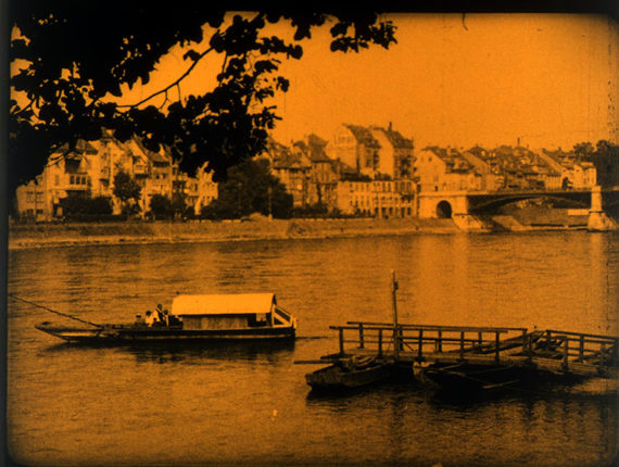 Standbild aus «Die Stadt Basel», ein durch EOS in Basel produzierter Werbefilm aus dem Jahr 1917, restauriert mit Unterstützung von Memoriav. Bild: Cinémathèque suisse, Lausanne