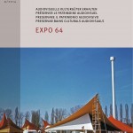Die Titelseite des Memoriav Bulletins 21 mit den Wahrzeichen der Expo 64: die farbigen Zelte und der Mésoscaphe. Foto: Schweizerisches Nationalmuseum / ASL