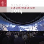 Geschäftsbericht 2014. Titelbild: Eindrückliches 360-Grad-Kino mit Filmen der Expo 64 auf dem Bundesplatz in Bern. Foto: Clemens Laub