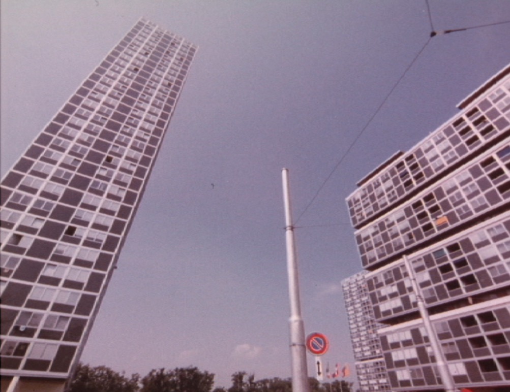 «Wohnen in der Stadt» in der Schweizer Filmwochenschau vom 11.09.1970. Quelle: Schweizerisches Bundesarchiv